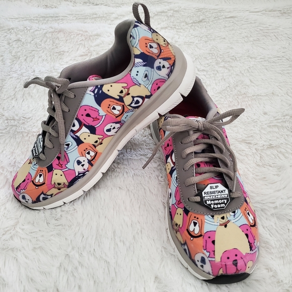 skechers dog work shoes